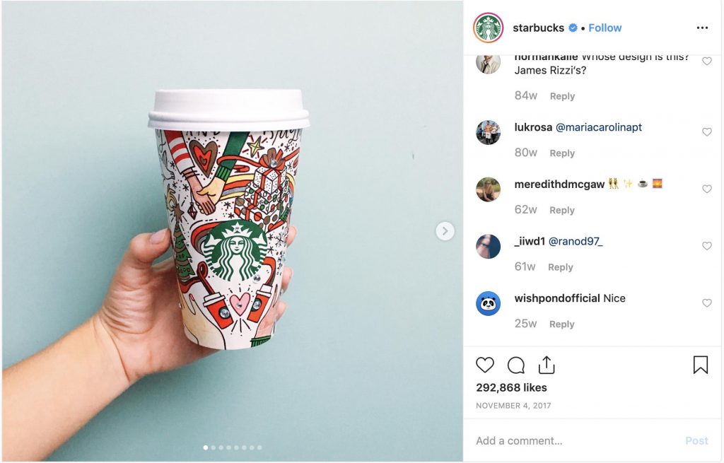 starbucks holiday design