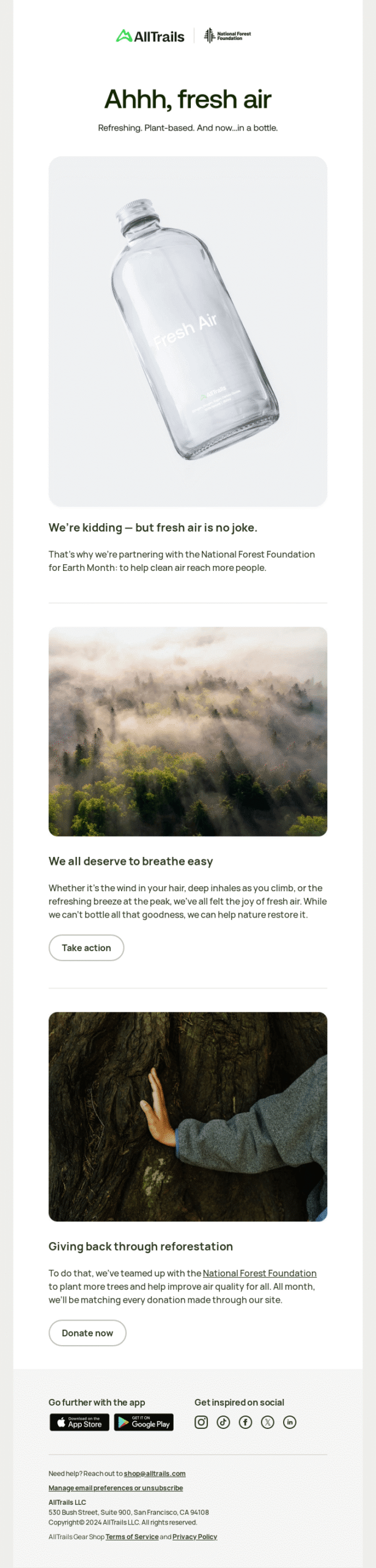 AllTrails — Bottled Fresh Air