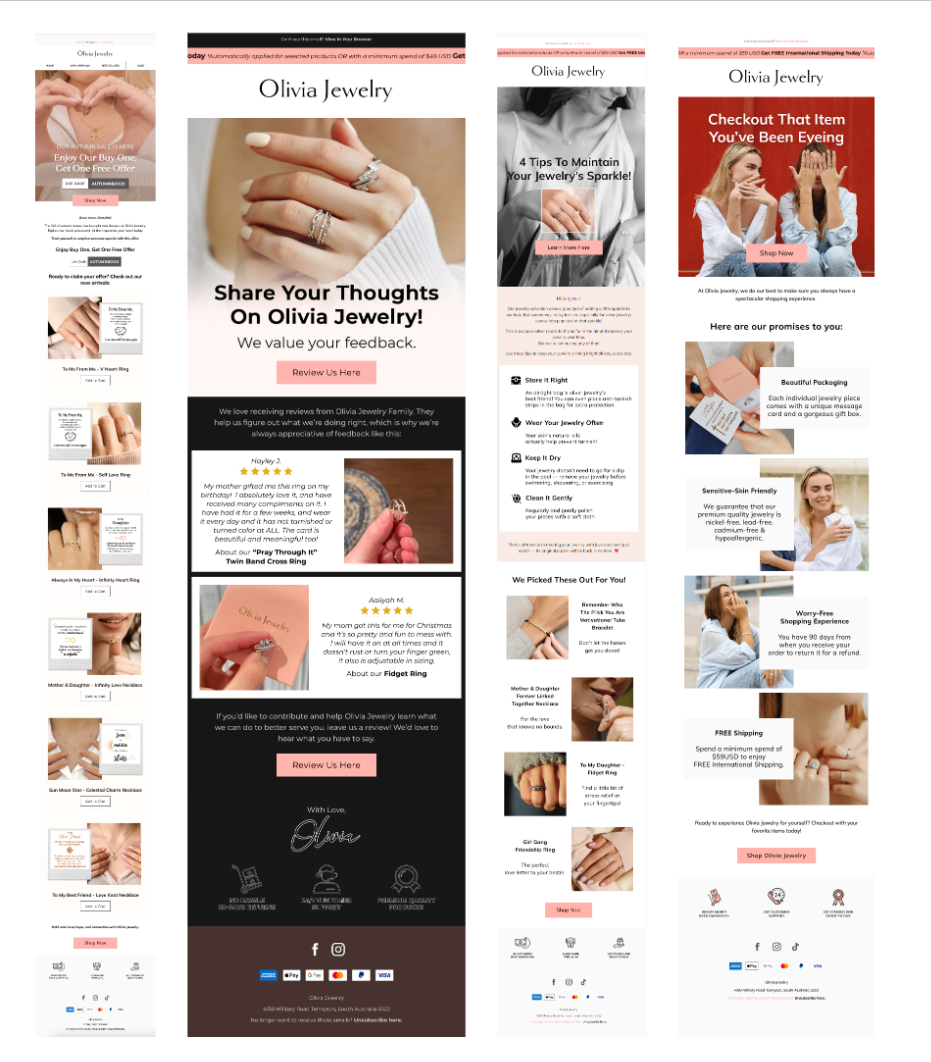 Olivia Jewelry Chronos Agency case study