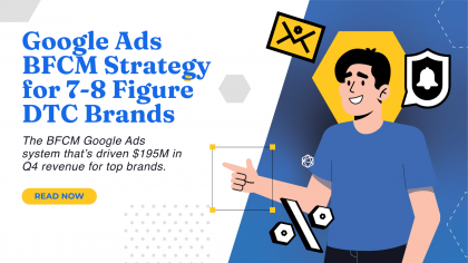 The 5 Google Ads execution details that determine whether your BFCM ends in record profits or a CFO emergency call. From $190M in Q4 revenue experience.