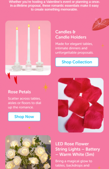 Luna's Valentine's Day Email